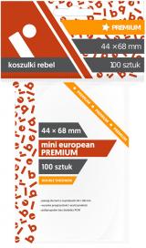Koszulki Rebel (44x68 mm) Premium Mini European 100 sztuk