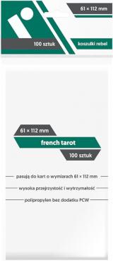 Koszulki Rebel (61x112 mm) French Tarot 100 sztuk