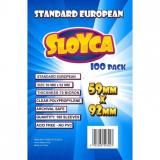 akcesorium do gry Koszulki SLOYCA (59x92 mm) Standard European 100 sztuk