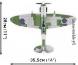 Cobi 5725. Supermarine Spitfire Mk.VB. WW2 kolekcja historyczna