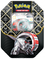 gra karciana Pokemon TCG: Paldean Fates Iron Treads Tin 4-booster